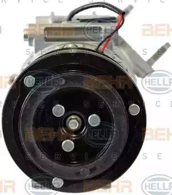 BEHR HELLA Service 8FK 351 272-201 - Компресор, кондиціонер autocars.com.ua