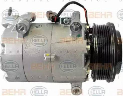 BEHR HELLA Service 8FK 351 272-201 - Компресор, кондиціонер autocars.com.ua