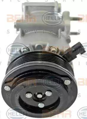 BEHR HELLA Service 8FK 351 272-211 - Компресор, кондиціонер autocars.com.ua