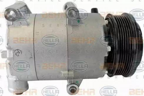 BEHR HELLA Service 8FK 351 272-211 - Компресор, кондиціонер autocars.com.ua