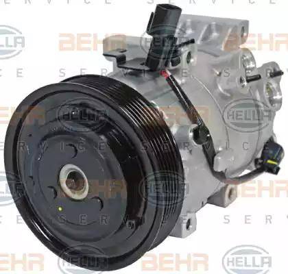 BEHR HELLA Service 8FK 351 272-241 - Компресор, кондиціонер autocars.com.ua