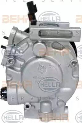 BEHR HELLA Service 8FK 351 272-241 - Компресор, кондиціонер autocars.com.ua