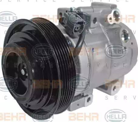 BEHR HELLA Service 8FK 351 272-271 - Компресор, кондиціонер autocars.com.ua