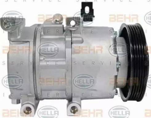 BEHR HELLA Service 8FK 351 272-321 - Компресор, кондиціонер autocars.com.ua