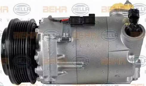 BEHR HELLA Service 8FK 351 272-381 - Компресор, кондиціонер autocars.com.ua