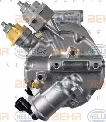 BEHR HELLA Service 8FK 351 272-381 - Компресор, кондиціонер autocars.com.ua