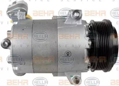 BEHR HELLA Service 8FK 351 272-391 - Компресор, кондиціонер autocars.com.ua