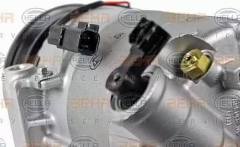 BEHR HELLA Service 8FK 351 272-391 - Компресор, кондиціонер autocars.com.ua