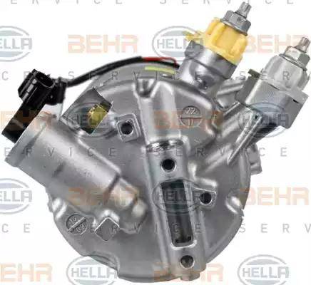 BEHR HELLA Service 8FK 351 272-391 - Компресор, кондиціонер autocars.com.ua