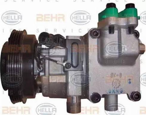 BEHR HELLA Service 8FK 351 273-181 - Компресор, кондиціонер autocars.com.ua