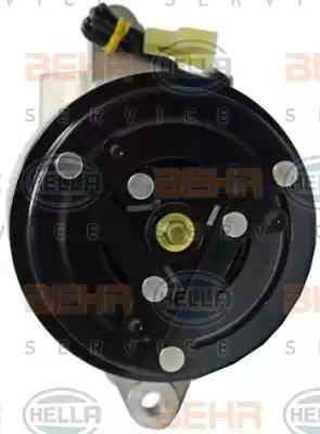 BEHR HELLA Service 8FK 351 273-411 - Компресор, кондиціонер autocars.com.ua