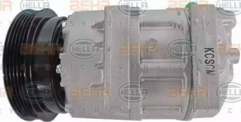 BEHR HELLA Service 8FK 351 273-491 - Компресор, кондиціонер autocars.com.ua