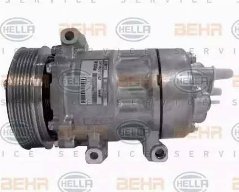 BEHR HELLA Service 8FK 351 316-061 - Компресор, кондиціонер autocars.com.ua