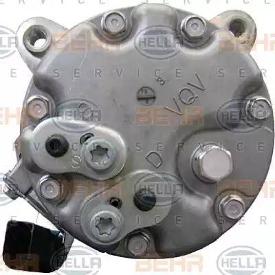 BEHR HELLA Service 8FK 351 316-091 - Компресор, кондиціонер autocars.com.ua