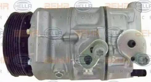 BEHR HELLA Service 8FK 351 316-141 - Компресор, кондиціонер autocars.com.ua