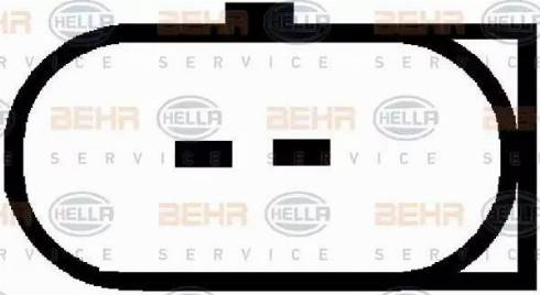 BEHR HELLA Service 8FK 351 316-141 - Компресор, кондиціонер autocars.com.ua