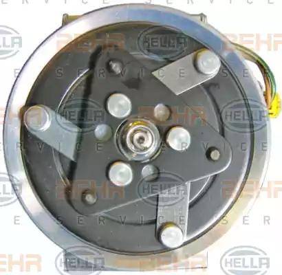 BEHR HELLA Service 8FK 351 316-381 - Компресор, кондиціонер autocars.com.ua