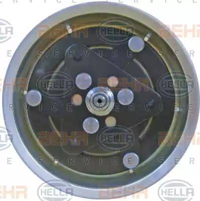 BEHR HELLA Service 8FK 351 316-411 - Компресор, кондиціонер autocars.com.ua