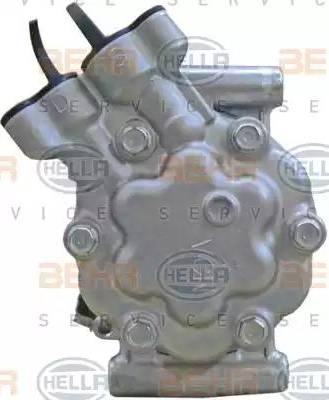 BEHR HELLA Service 8FK 351 316-421 - Компресор, кондиціонер autocars.com.ua