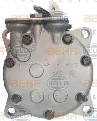 BEHR HELLA Service 8FK 351 316-821 - Компресор, кондиціонер autocars.com.ua