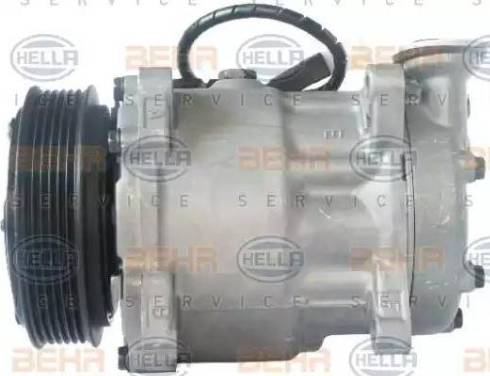 BEHR HELLA Service 8FK 351 316-821 - Компресор, кондиціонер autocars.com.ua