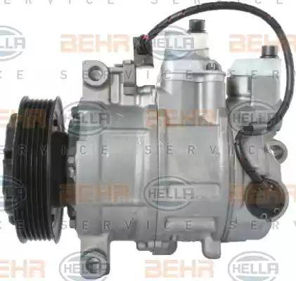 BEHR HELLA Service 8FK 351 316-831 - Компресор, кондиціонер autocars.com.ua