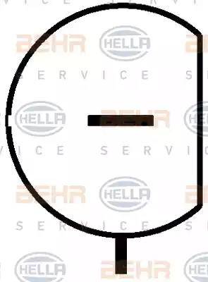 BEHR HELLA Service 8FK 351 316-971 - Компресор, кондиціонер autocars.com.ua