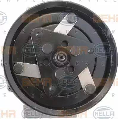 BEHR HELLA Service 8FK 351 316-971 - Компресор, кондиціонер autocars.com.ua