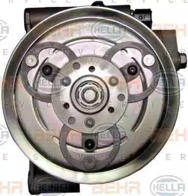 BEHR HELLA Service 8FK 351 322-081 - Компресор, кондиціонер autocars.com.ua