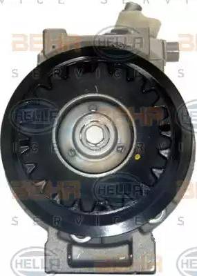 BEHR HELLA Service 8FK 351 322-121 - Компресор, кондиціонер autocars.com.ua