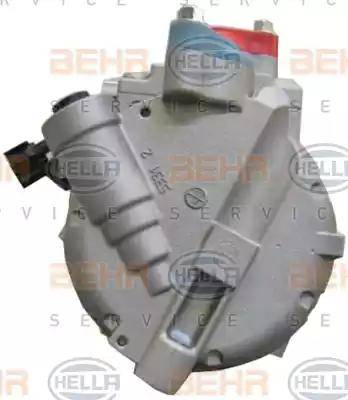 BEHR HELLA Service 8FK 351 322-171 - Компресор, кондиціонер autocars.com.ua