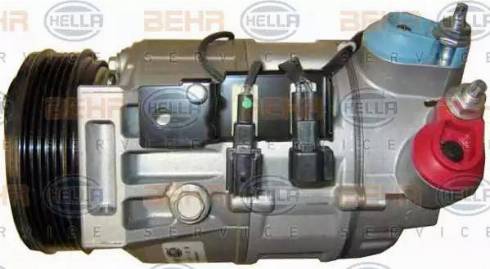 BEHR HELLA Service 8FK 351 322-181 - Компресор, кондиціонер autocars.com.ua