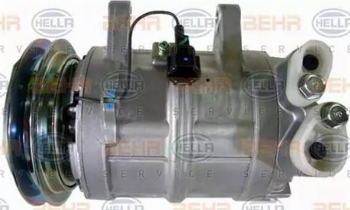 BEHR HELLA Service 8FK 351 322-191 - Компресор, кондиціонер autocars.com.ua