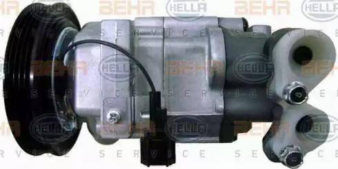 BEHR HELLA Service 8FK 351 322-211 - Компресор, кондиціонер autocars.com.ua