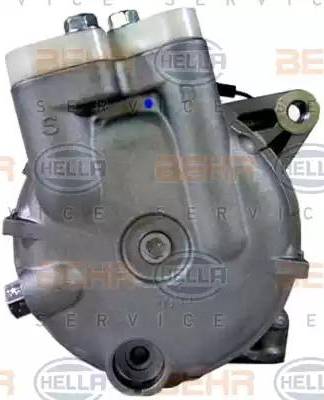 BEHR HELLA Service 8FK 351 322-231 - Компресор, кондиціонер autocars.com.ua