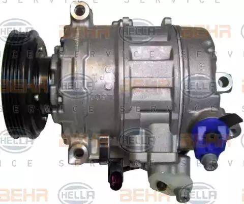 BEHR HELLA Service 8FK 351 322-281 - Компресор, кондиціонер autocars.com.ua