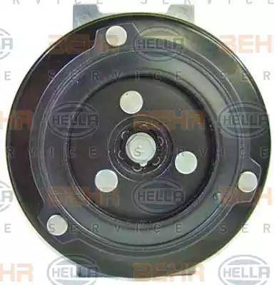 BEHR HELLA Service 8FK 351 322-321 - Компресор, кондиціонер autocars.com.ua