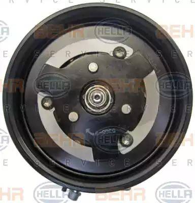 BEHR HELLA Service 8FK 351 322-341 - Компресор, кондиціонер autocars.com.ua