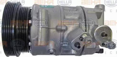 BEHR HELLA Service 8FK 351 322-341 - Компресор, кондиціонер autocars.com.ua