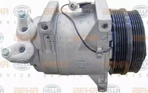 BEHR HELLA Service 8FK 351 322-431 - Компресор, кондиціонер autocars.com.ua