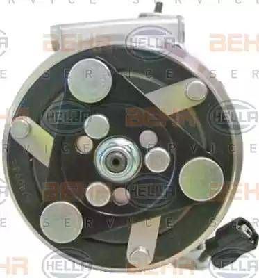 BEHR HELLA Service 8FK 351 322-491 - Компресор, кондиціонер autocars.com.ua