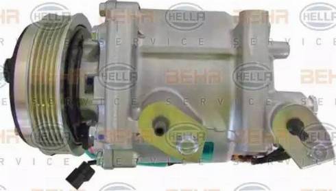 BEHR HELLA Service 8FK 351 322-491 - Компресор, кондиціонер autocars.com.ua