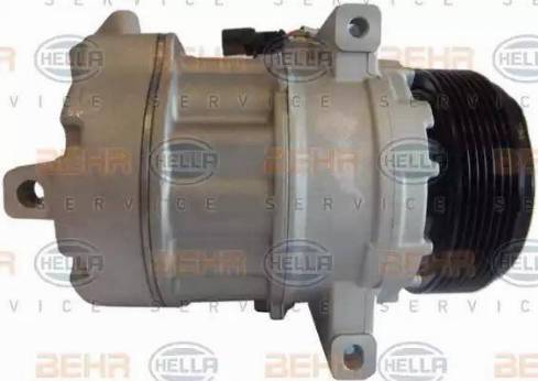 BEHR HELLA Service 8FK 351 322-661 - Компресор, кондиціонер autocars.com.ua