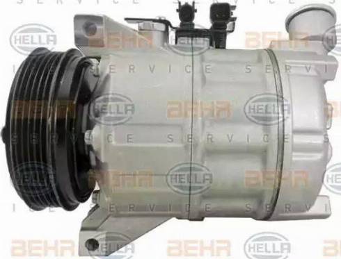 BEHR HELLA Service 8FK 351 322-681 - Компресор, кондиціонер autocars.com.ua