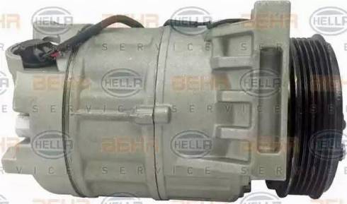 BEHR HELLA Service 8FK 351 322-681 - Компресор, кондиціонер autocars.com.ua