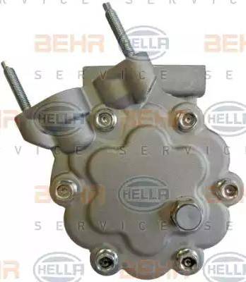 BEHR HELLA Service 8FK 351 322-901 - Компресор, кондиціонер autocars.com.ua