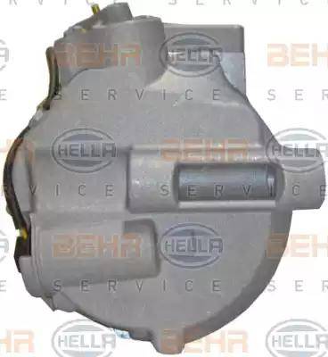 BEHR HELLA Service 8FK 351 322-911 - Компресор, кондиціонер autocars.com.ua