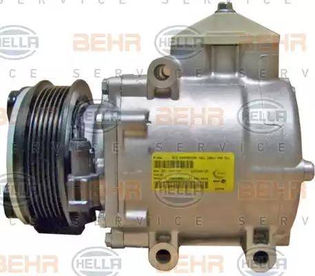 BEHR HELLA Service 8FK 351 334-101 - Компресор, кондиціонер autocars.com.ua