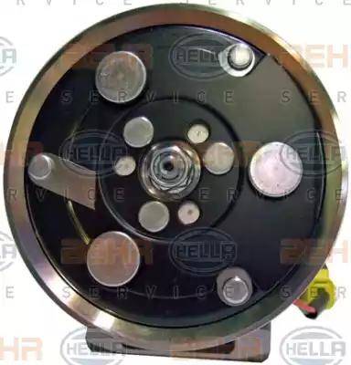 BEHR HELLA Service 8FK 351 334-161 - Компресор, кондиціонер autocars.com.ua