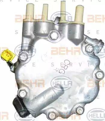 BEHR HELLA Service 8FK 351 334-171 - Компресор, кондиціонер autocars.com.ua